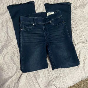 COSMIC BLUE LOVE Brianna Pull On Bootcut Jean